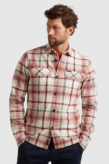 PME legend Overhemd LONG SLEEVE SHIRT CHECK PSI2306230 3182