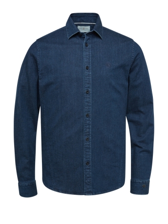 Cast Iron Overhemd LONG SLEEVE SHIRT DENIM CSI2210286 BDW