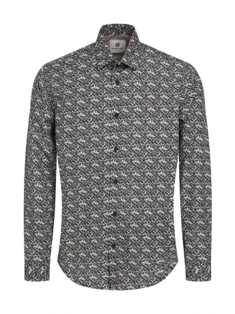 Gabbiano Overhemd OVERHEMD MET UNIEKE PRINT 333758 201 black