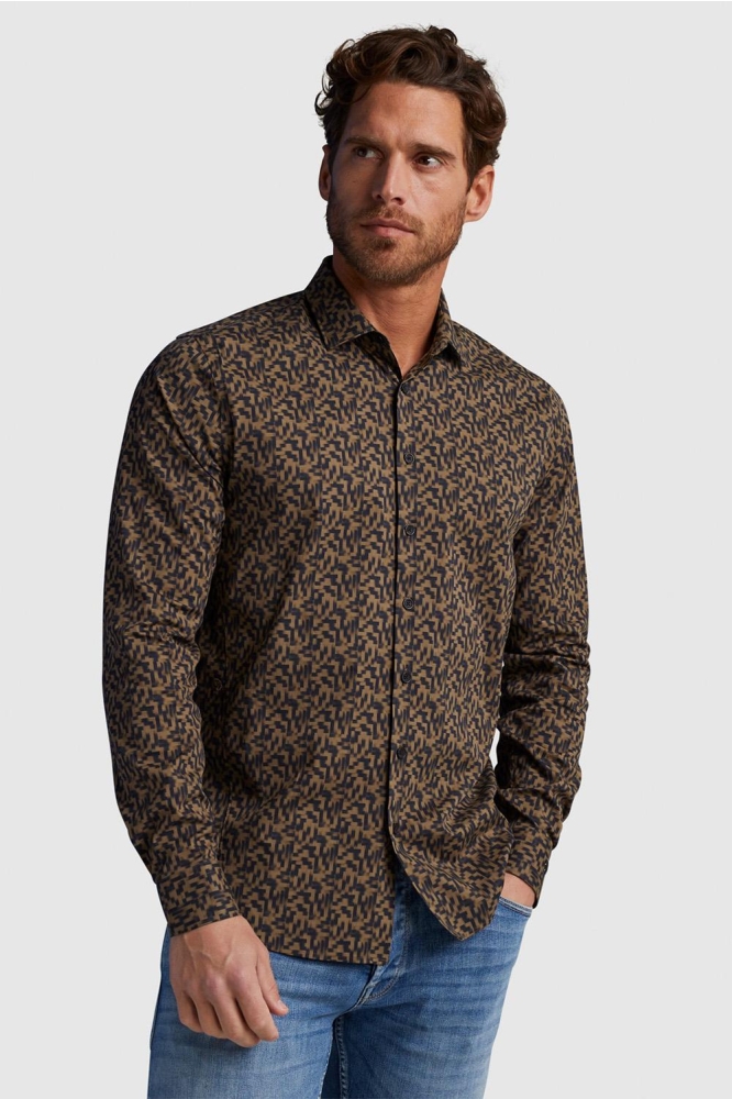 LONG SLEEVE SHIRT POPLIN PRINT CSI2309228 8076