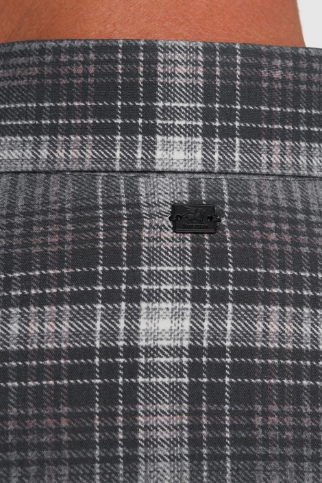 Vanguard grijze heren overhemd | Close up