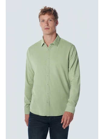 NO-EXCESS Overhemd SHIRT CORDUROY 22431110 125 LIGHT SEAGREEN