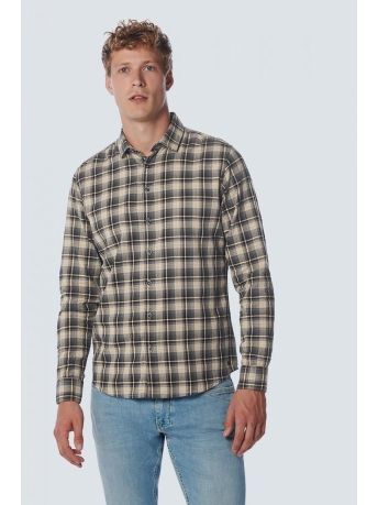 NO-EXCESS Overhemd SHIRT CHECK 22451102 123 STEEL