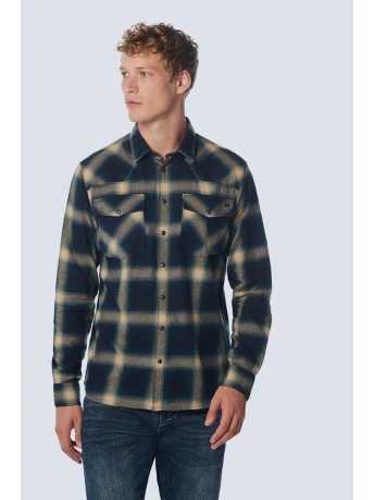 NO-EXCESS Overhemd SHIRT CHECK 21430920 131 Ocean