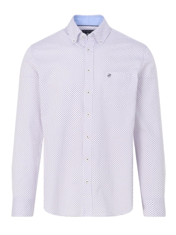 Campbell Overhemd CASUAL OVERHEMD LM 088322 7546 LAVENDER FROST DESSIN