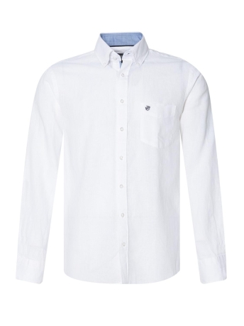 Campbell Overhemd CLASSIC CASUAL OVERHEMD 091756 1001 WHITE