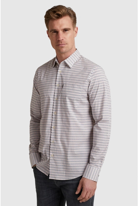 Vanguard long sleeve shirt print on poplin