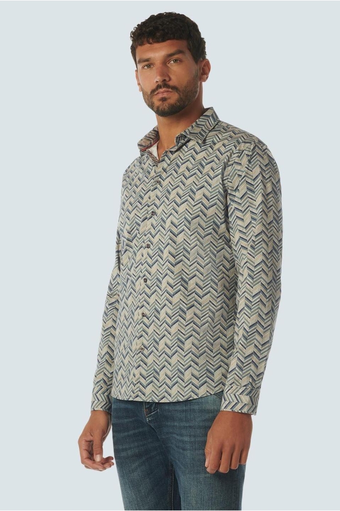 SHIRT STRETCH ALLOVER PRINTED 23430123 153 PACIFIC