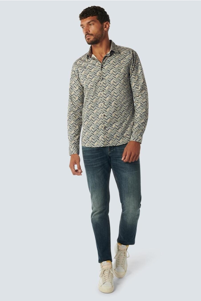 SHIRT STRETCH ALLOVER PRINTED 23430123 153 PACIFIC