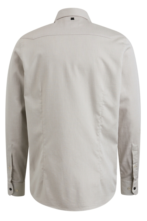 Vanguard beige heren overhemd | Achteraanzicht