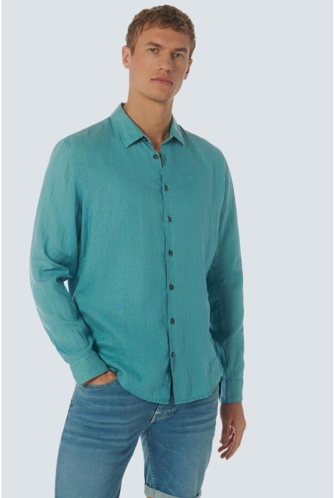 NO-EXCESS shirt linen solid