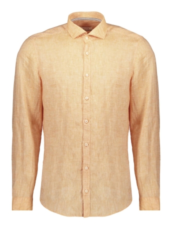 Pure H. Tico Overhemd CASUAL SHIRT LONGSLEEVE D81506 21110 612 ORANGE PLAIN