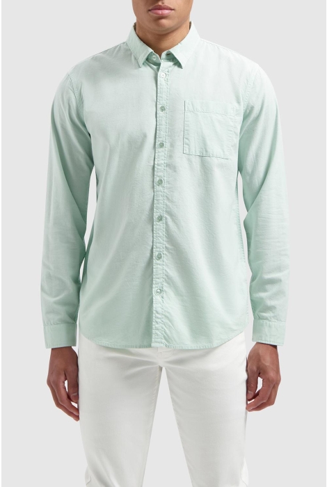 Pure Path button up shirt with garment dye