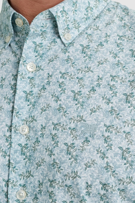Vanguard blauwe heren overhemd | Close up
