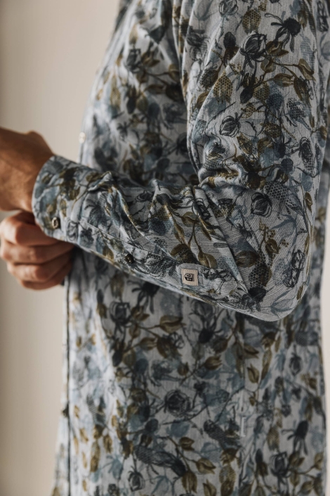 State of Art witte heren overhemd | Close up