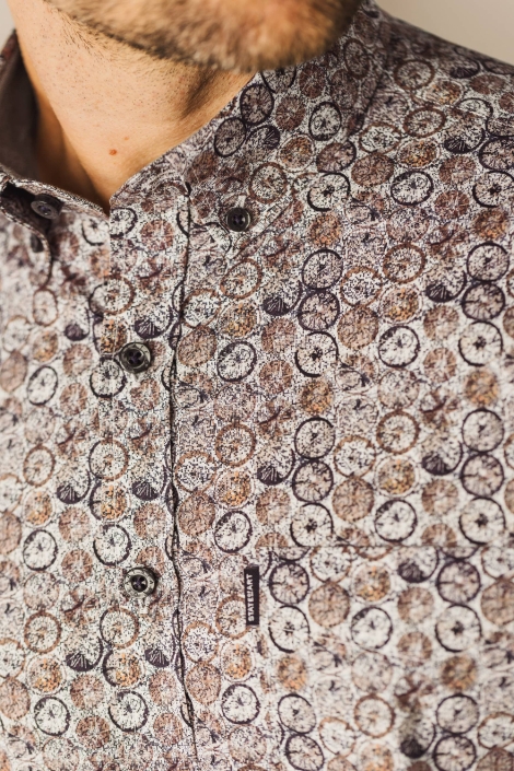 State of Art witte heren overhemd | Close up