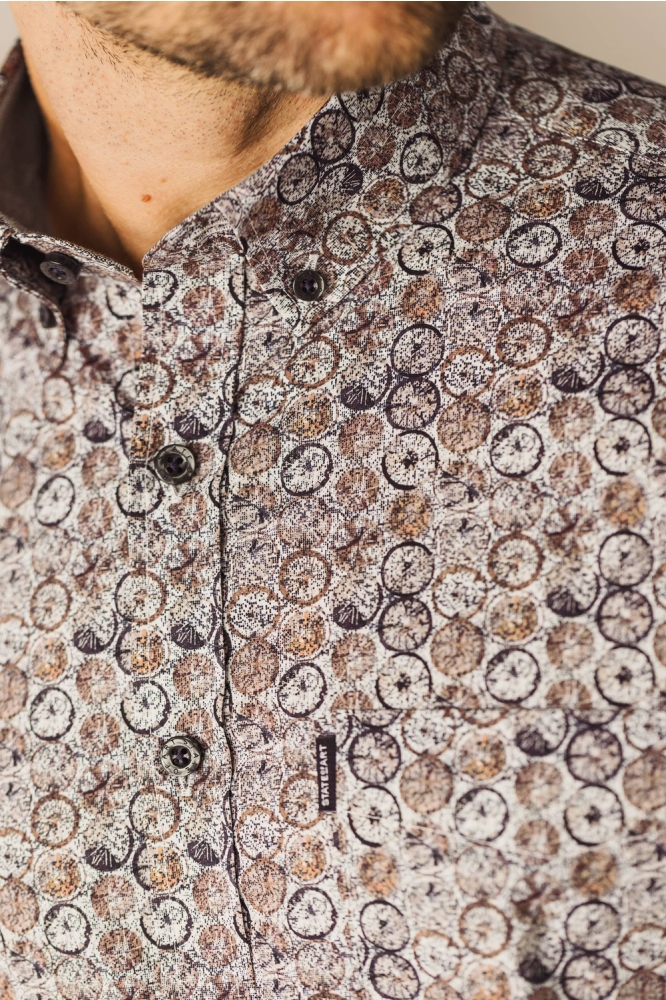 State of Art witte heren overhemd | Close up