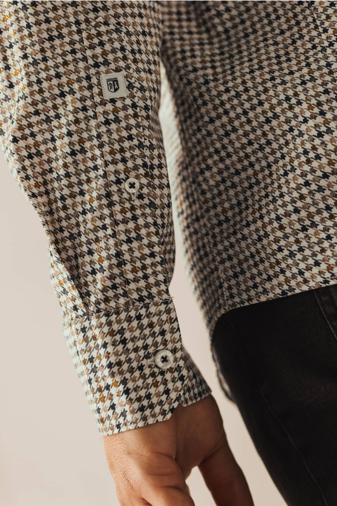 State of Art witte heren overhemd | Close up