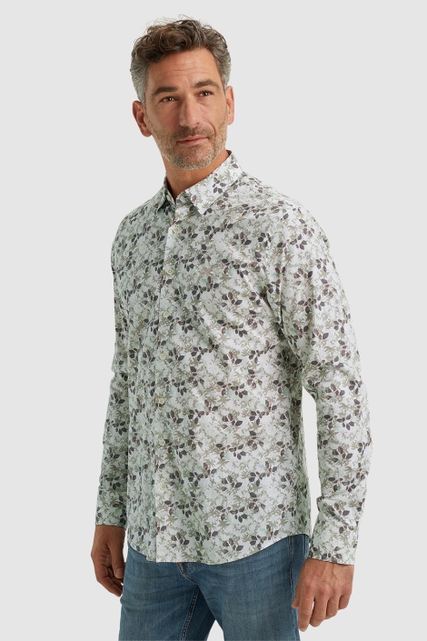 Vanguard long sleeve shirt print on fine po