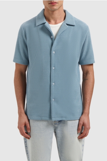 Pure Path Overhemd OVERHEMD 25010203 93 Blue Grey