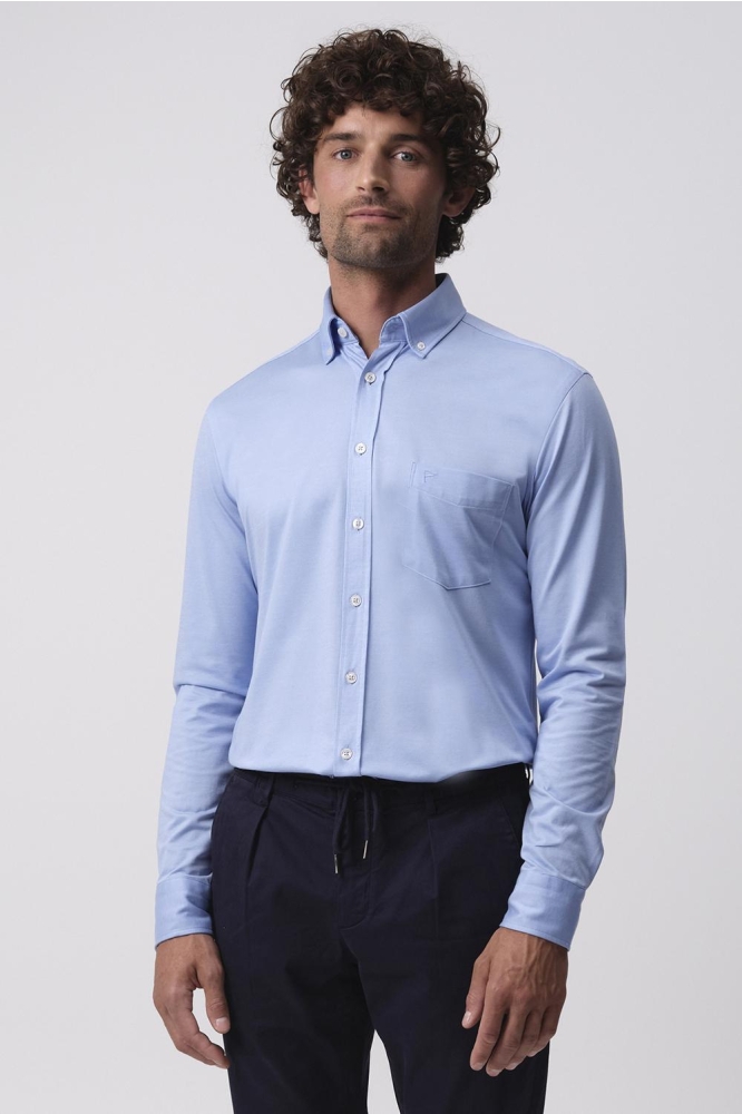 STINSON CASUAL OVERHEMD LM 096148 3251 Chambray blue