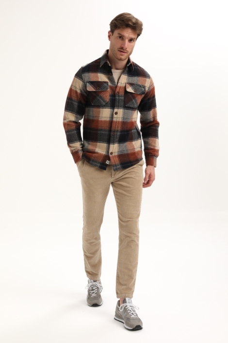 Gabbiano blauwe heren overhemd | Model