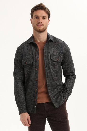 Gabbiano MODIEUS FLANNEL OVERHEMD 335752 BLACK