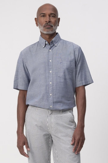 Campbell Overhemd RANGER OVERHEMD KM 096160 3832 NAVY PEONY