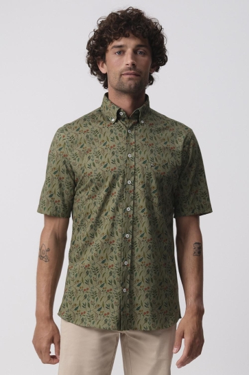 Campbell Overhemd RANGER OVERHEMD KM 096157 4606 BOA GREEN DESSIN