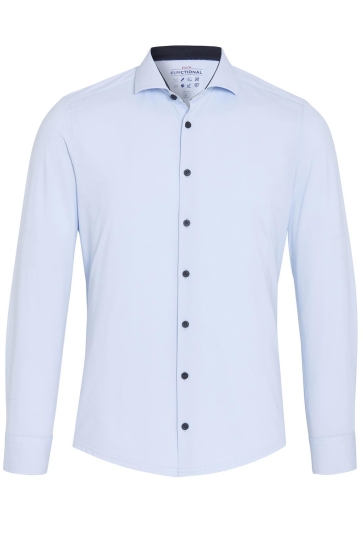 Pure H. Tico Overhemd FUNCTIONAL SHIRT LONGSLEEVE 4056 21750 100 Plain light blue