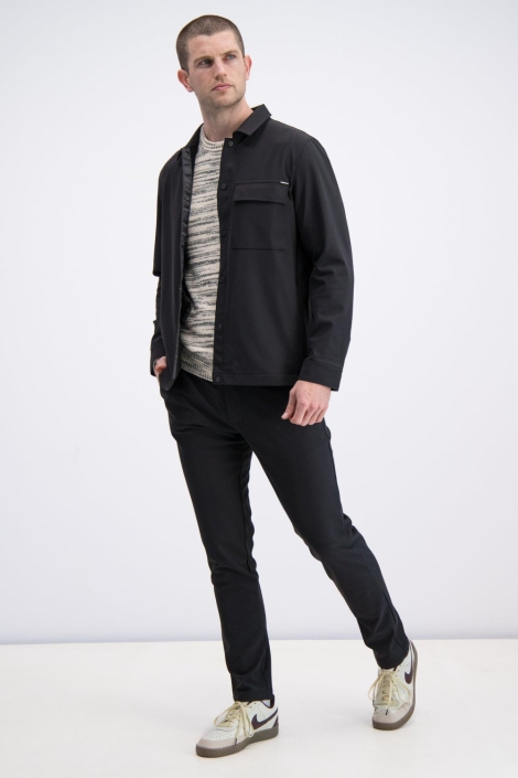 Gabbiano blauwe heren overhemd | Model