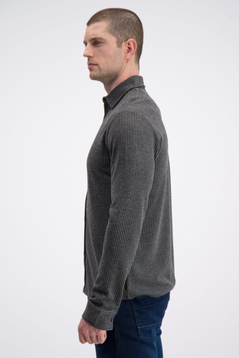 Gabbiano blauwe heren overhemd |