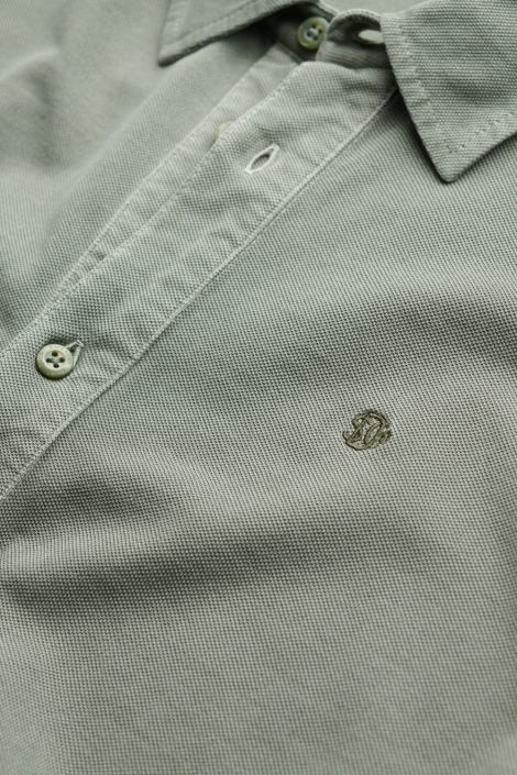 Superdry groene heren overhemd | Kleurstaal