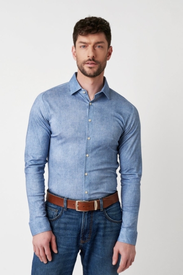Desoto CASUAL KENT 1 1 87328 3 535 LIGHT BLUE DENIM