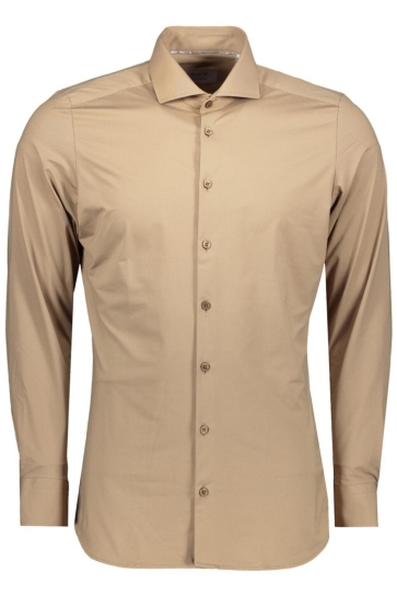 Pure H. Tico Overhemd OVERHEMD E21300 21750 218 BEIGE UNI
