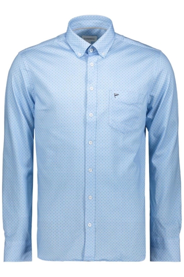 Campbell Overhemd RANGER OVERHEMD 099197 003 3256 CHAMBRAY BLUE DESSIN