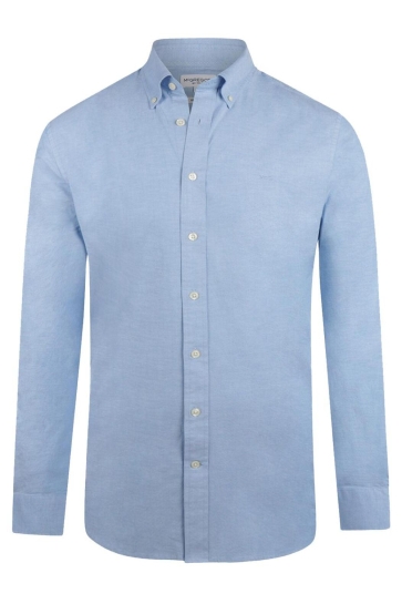 McGregor Overhemd OVERHEMD OXFORD STRETCH MM999 6001 01 2001 LIGHT BLUE