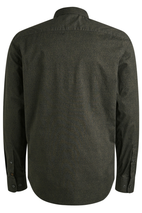 PME legend groene heren overhemd | Achteraanzicht
