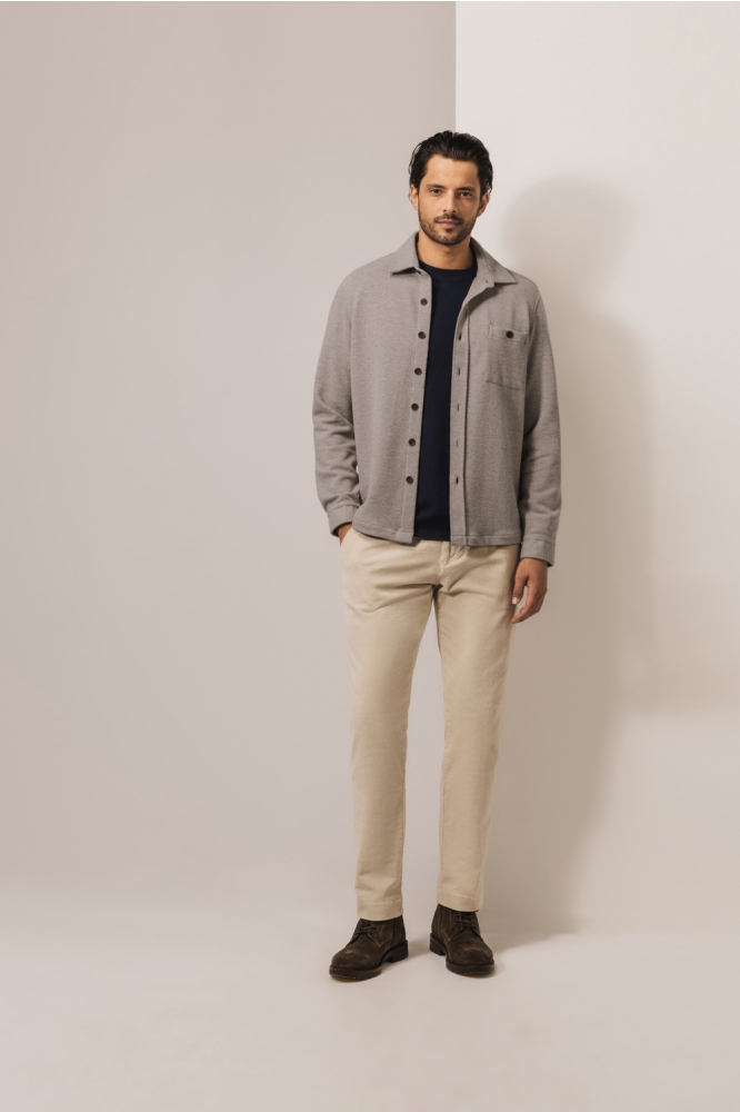 State of Art zand heren overhemd | Model