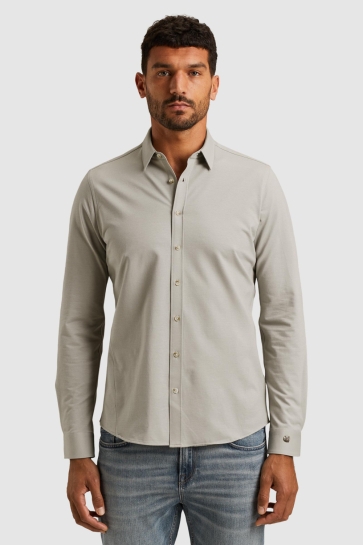 Cast Iron OVERHEMD VAN TWILL JERSEY CSI2510250 9031