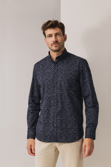 State of Art OVERHEMD MET BLAD MOTIEF 21425909 5956