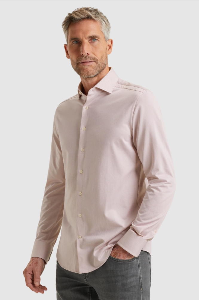 Vanguard roze heren overhemd | Model zijaanzicht