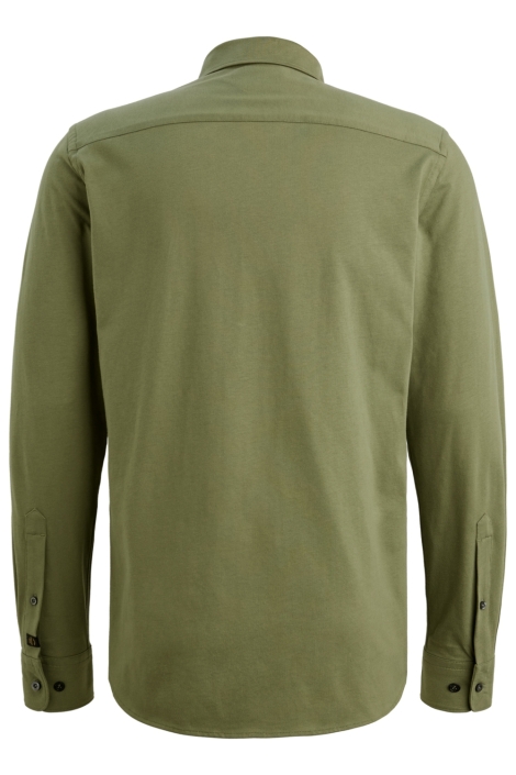 PME legend groene heren overhemd | Achteraanzicht
