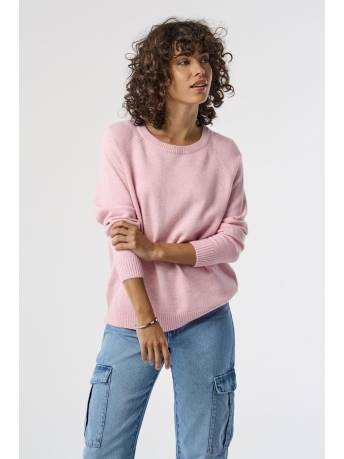Only Trui onlLESLY KINGS L/S PULLOVER KNT NOO 15170427 Light PinK
