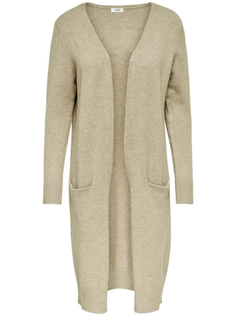 Jacqueline de Yong Vest JDYMARCO L/S LONG CARDIGAN KNT NOOS 15184979 Beige/MELANGE