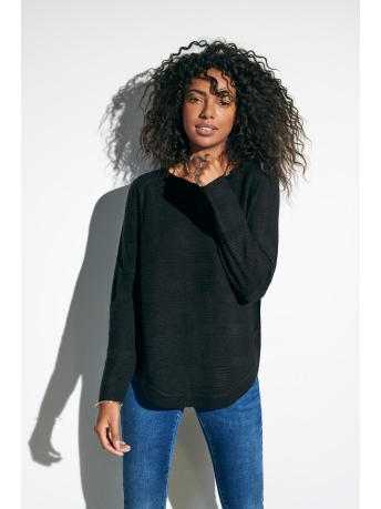 Only Trui onlCAVIAR L/S PULLOVER KNT NOOS 15141866 Black