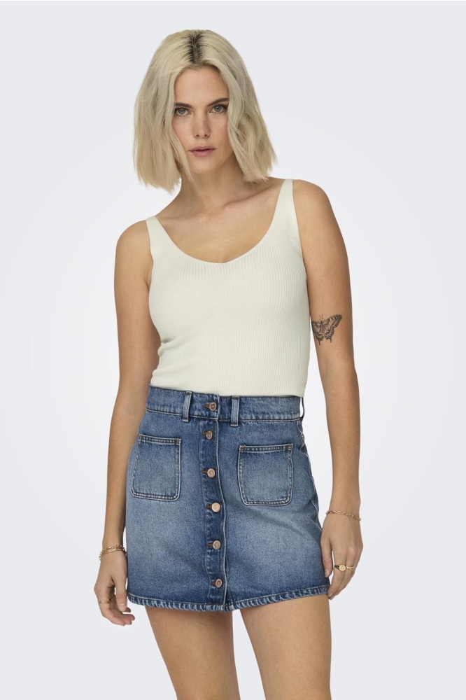 Jacqueline de Yong witte dames top | Model
