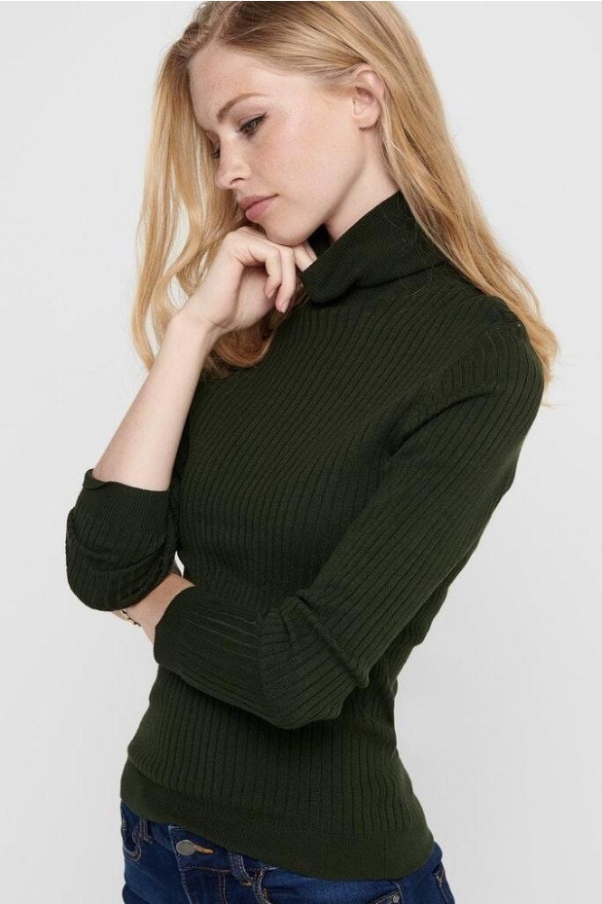 ONLKAROL L/S ROLLNECK PULLOVER KNT 15165075 Rosin