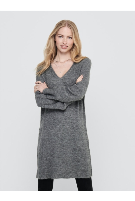 Jacqueline de Yong grijze dames jurk