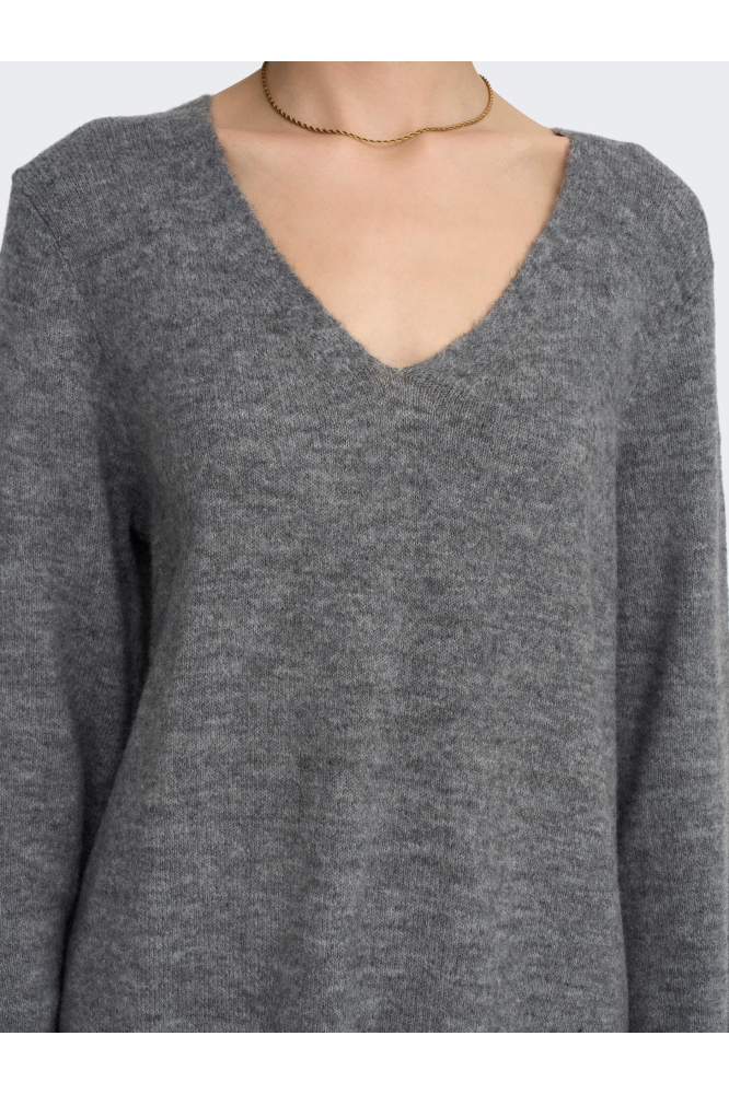 Jacqueline de Yong grijze dames jurk